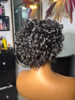 Cheveux curly human hair raw – Image 3