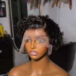 Cheveux curly human hair raw