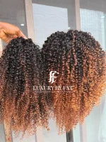 ᴅᴇᴍɪ ᴘᴇʀʀᴜǫᴜᴇ ᴋɪɴᴋʏ ᴄᴜʀʟʏ ᴍᴀʀʀᴏɴ ᴘᴇʀʀᴜǫᴜᴇ half wig – Image 2